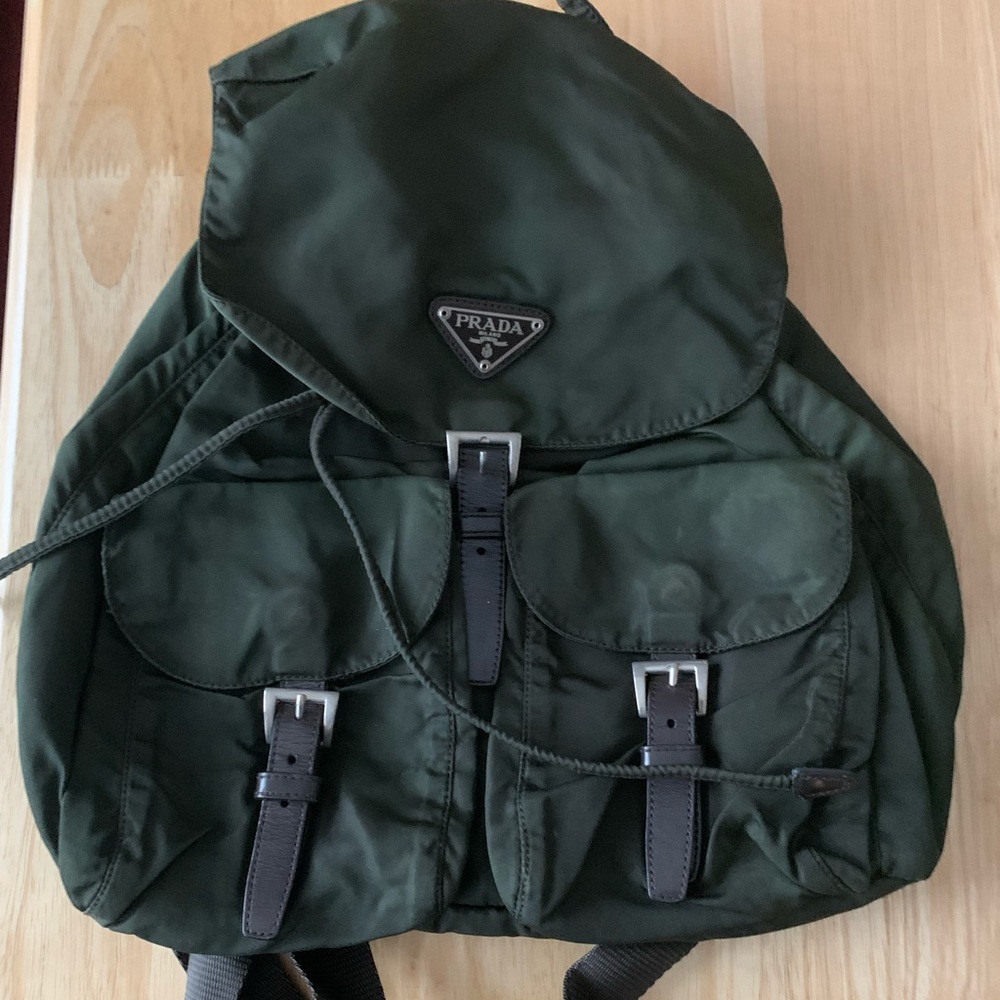 Authentic Prada Nylon Backpack